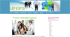 Desktop Screenshot of lenoks.com